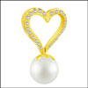 Love life heart diamond pendant - JPNJ-2047 - Click here to View more details about this Product